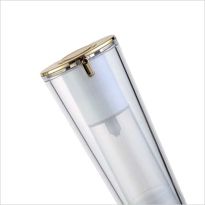 40ml Cone 30ml Airless Pump Bottle Cream PMMA Bottle Double Layer