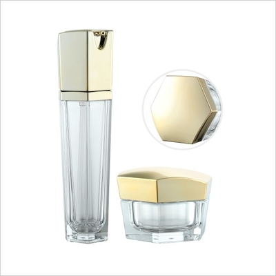 HOT Sale Cosmetics Packaging Customized Color Lotion Bottle 120ml Skin Care Acrylic Pump Bottle