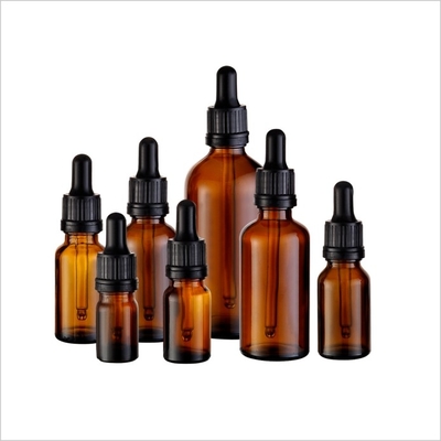 5ml 10ml Amber Essence Glass Dropper Bottle 15ml 20ml 30ml 50ml 100ml