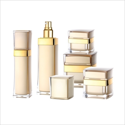 PMMA Lotion Bottle With Pump 60ml 120ml Eco Friendly Plastic Travel Lotion Bottles