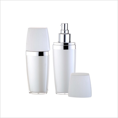 Skincare Acrylic Lotion Bottle Empty Pump Lotion Bottles PMMA PP