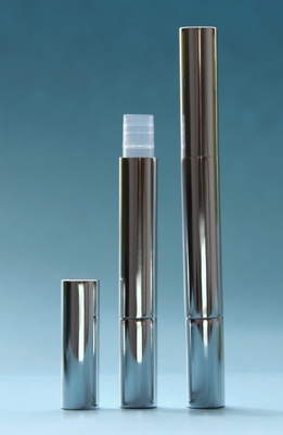 Mini Aluminum Empty Nail Pen With Brush Lipgloss Applicator Empty Eyeliner Pencils