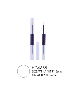 Two In One Empty Eyeliner Bottle 7ml Dual Function Eyelash Grow Liquid