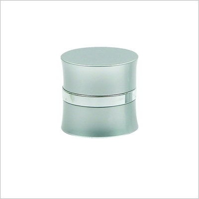 Luxury Rose Gold Cosmetic Packaging Glass Aluminium Cosmetic Tins 15g 30g 50g