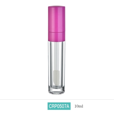 Transparent Plastic Lip Gloss Tube Bottle Customized 1 - 15ml Capacity