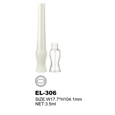 3.5ml Screw Cap Empty Eyeliner Bottle Plastic Portable Empty Eyeliner Container