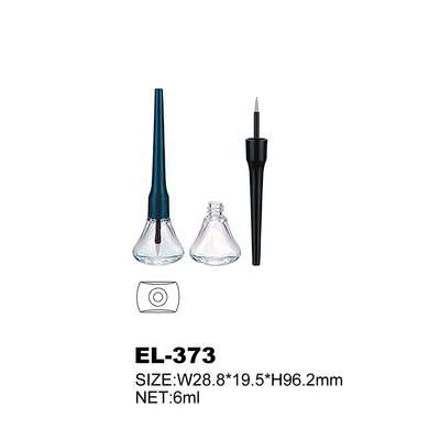 Round Plastic Empty Eyeliner Bottle Specially Designed For Professionals