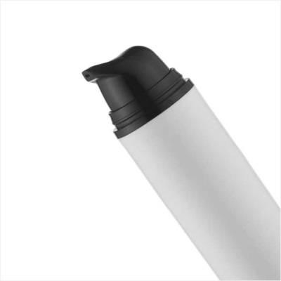 Single wall 15ml 30ml 50ml round cosmetic bottle airless pump  PP PCR Material