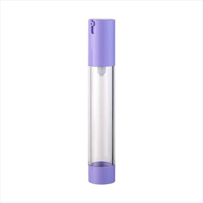 15ml 20ml 30ml Slim cosmetic airless pump bottle cosmetic lotion bottles cosmetic SAN bottles
