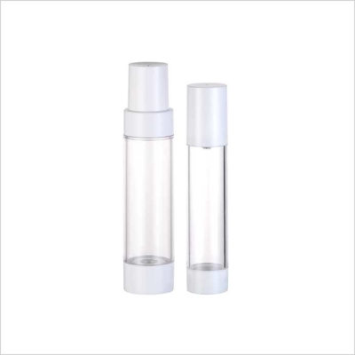 80ml 120ml Airless Bottle Packaging Rotary Airless Pump Bottle With Collar Base