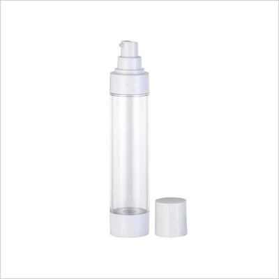 80ml 120ml Airless Bottle Packaging Rotary Airless Pump Bottle With Collar Base