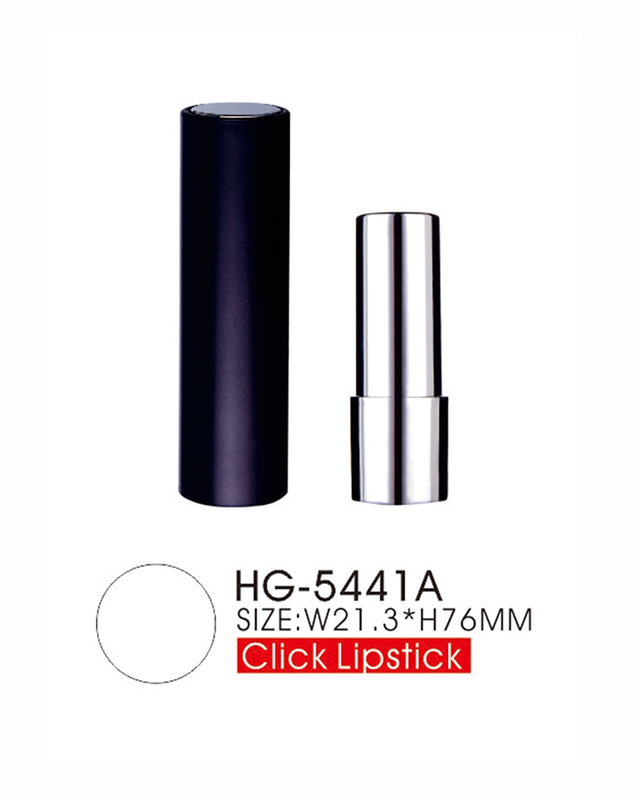 Click Lipstick Tube Case Round Makeup Luxury Lipstick Tube Packaging