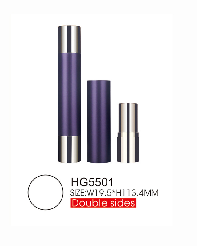 Creative Custom Made Lipstick Tubes 12.7mm Cup Size 2 In 1 Double Sides 2 Colors