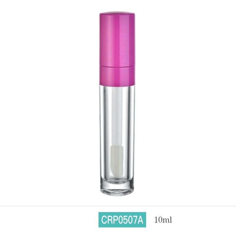 Transparent Plastic Lip Gloss Tube Bottle Customized 1 - 15ml Capacity