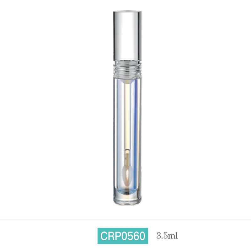 PETG Customized Empty Lip Gloss Transparent Bottle With Different Applicators