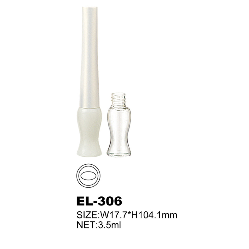 3.5ml Screw Cap Empty Eyeliner Bottle Plastic Portable Empty Eyeliner Container