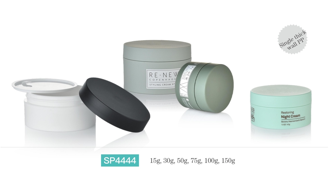 Customized Round PP Inner Bottle Cosmetic Cream Jar for Skin Care