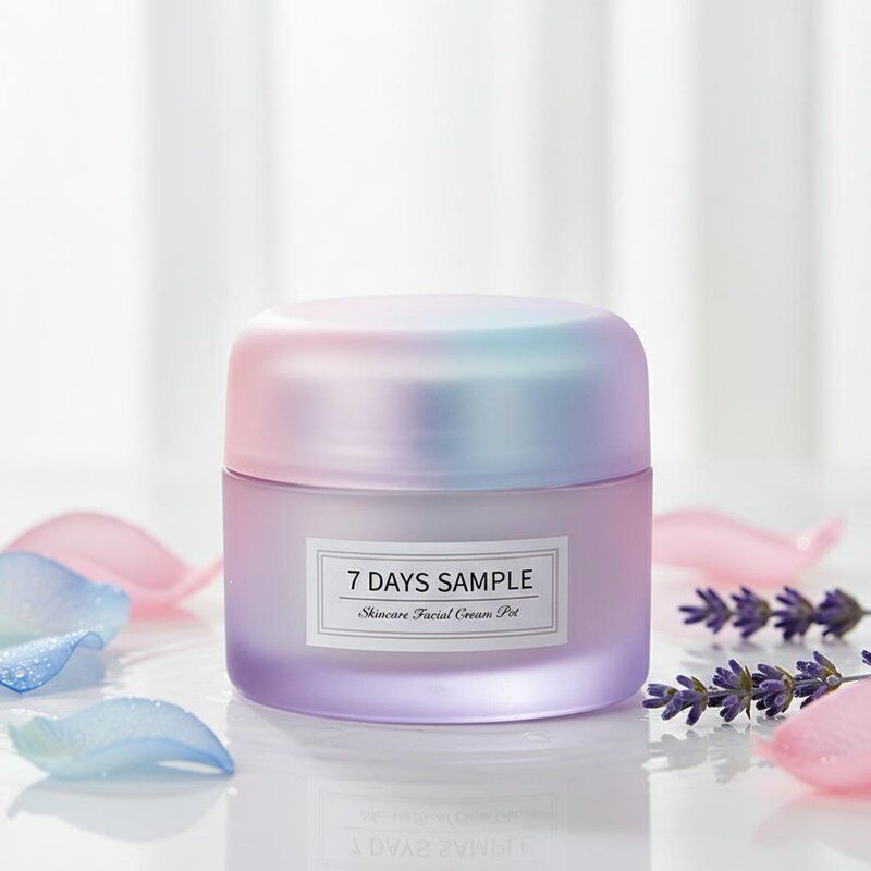 Custom-made Colour Cosmetic Cream Jar with PP Inner Bottle Material and 7 Days Shipping Sample for Skincare Facial Cream Pot